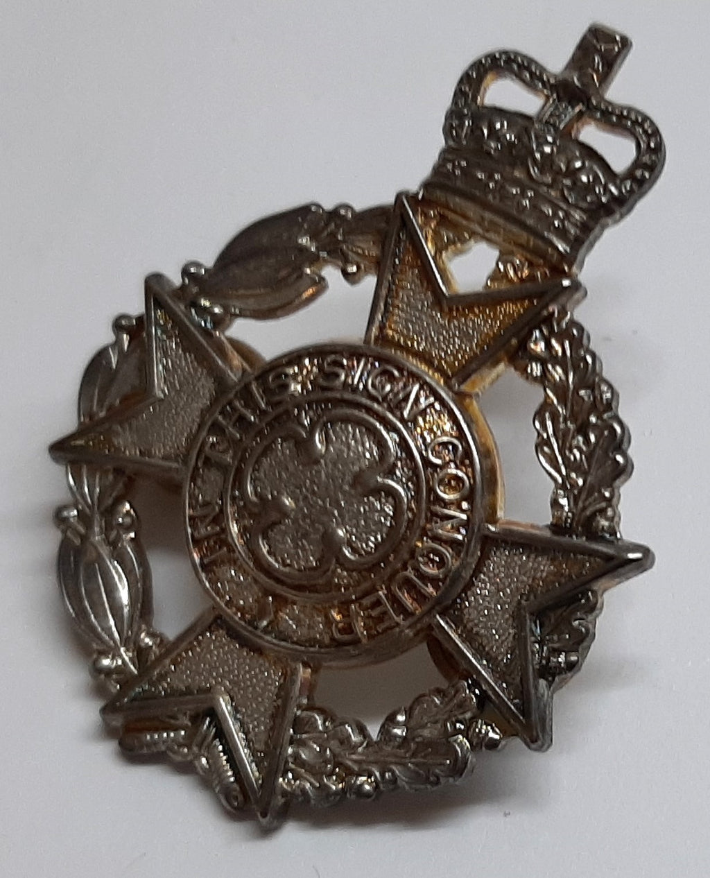 Vintage RAChD Insignia Badge British Army Royal Chaplains' Department Q/C