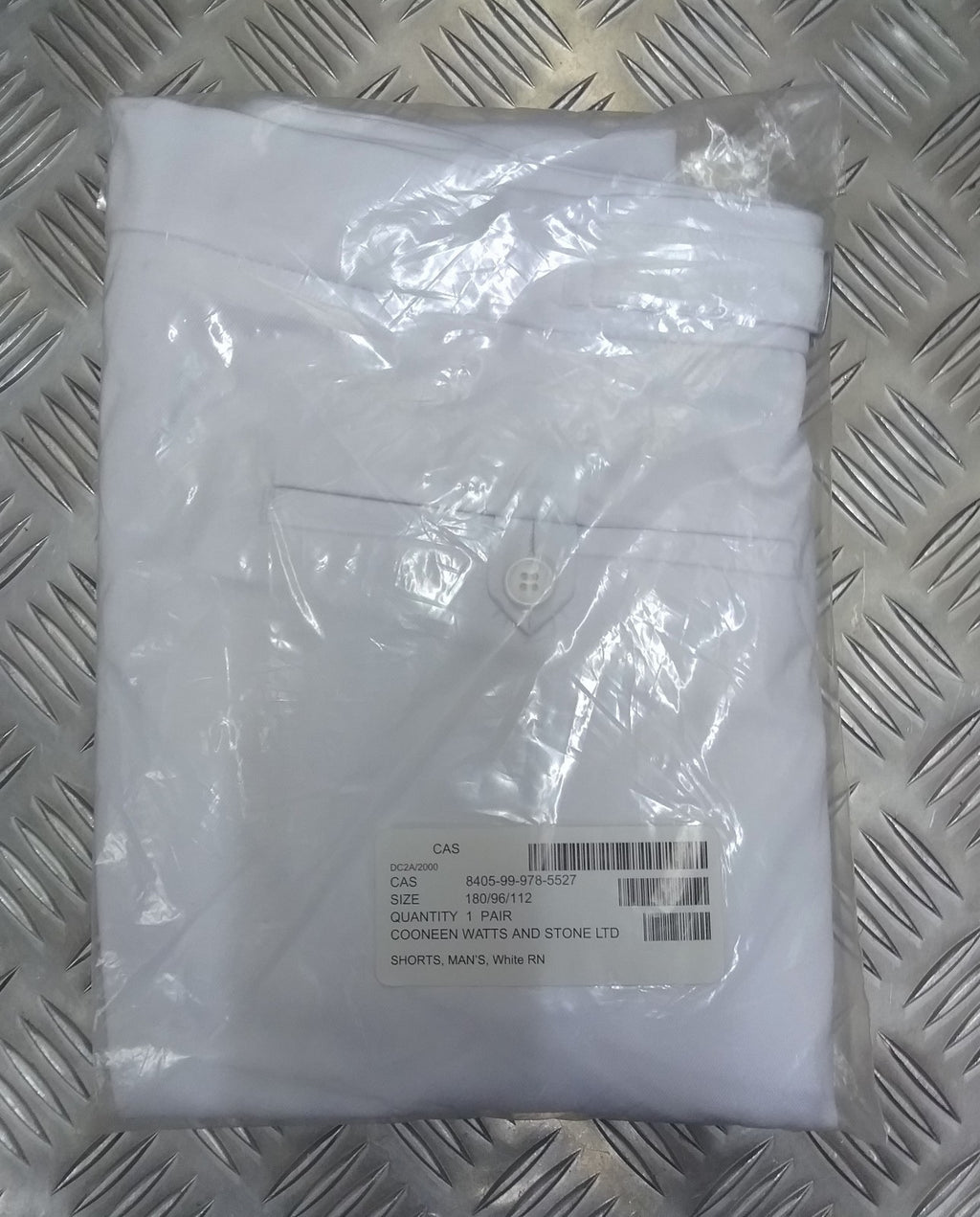 British RN Shorts White Mans Sailor's Navy Royal Waist Size 96cm 38" NEW