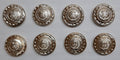 Royal Logistic Corps RLC No2 Ring Back Button Set British Army Insignia O/R