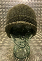 US Green / OD Peak Radar Hat / Peaked Watch Cap 100% Wool- NEW