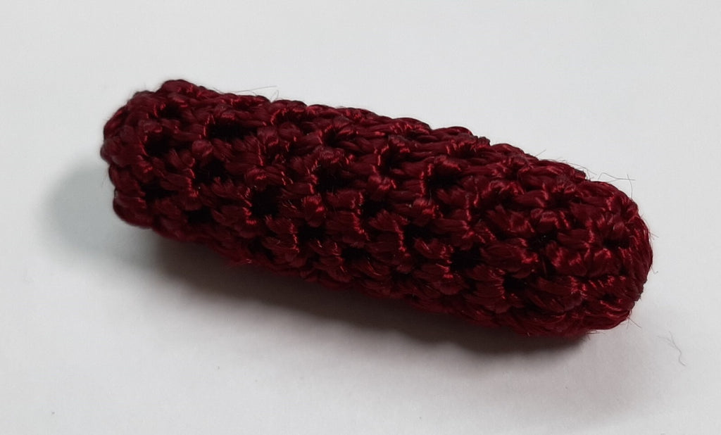 Crimson Olivette (Toggle) Crochet Covered Ceremonial British Army