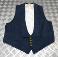 RAF Royal Air Force Vintage Mess Dress Waistcoat Airforce Blue Grey Colour