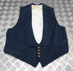 RAF Royal Air Force Vintage Mess Dress Waistcoat Airforce Blue Grey Colour