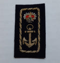 Mess Kit Badge Army Ocean Watchkeeper British Army Hand Embroidered Arm Patch