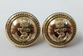 Genuine British Royal Navy RN Officers Rope Edge Dress Buttons 16.5mm ASBT185