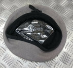 Light Grey Beret Service Dress Hobson of London Mil-Spec Lined Wool Old Stock