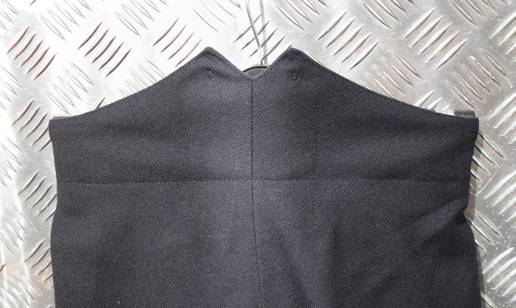 Black Dress Wool Trousers With Thin Red Piping Bandsman etc