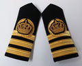 Oman Naval Rank Shoulder Boards Senior Officer Royal Crown Obsolete Navy Issue