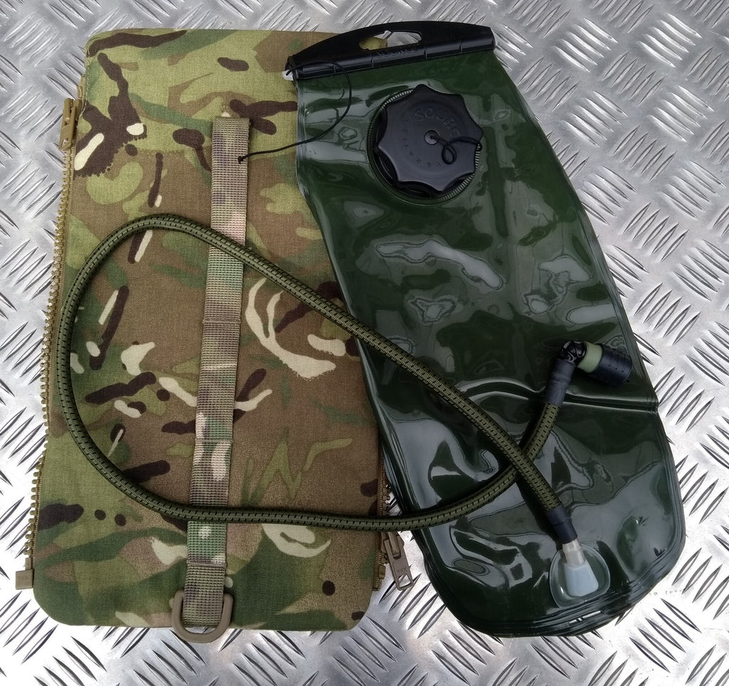 MTP Virtus Hydration Pouch With Bladder IDF Side Pocket 3 Litre Bergen Pouch