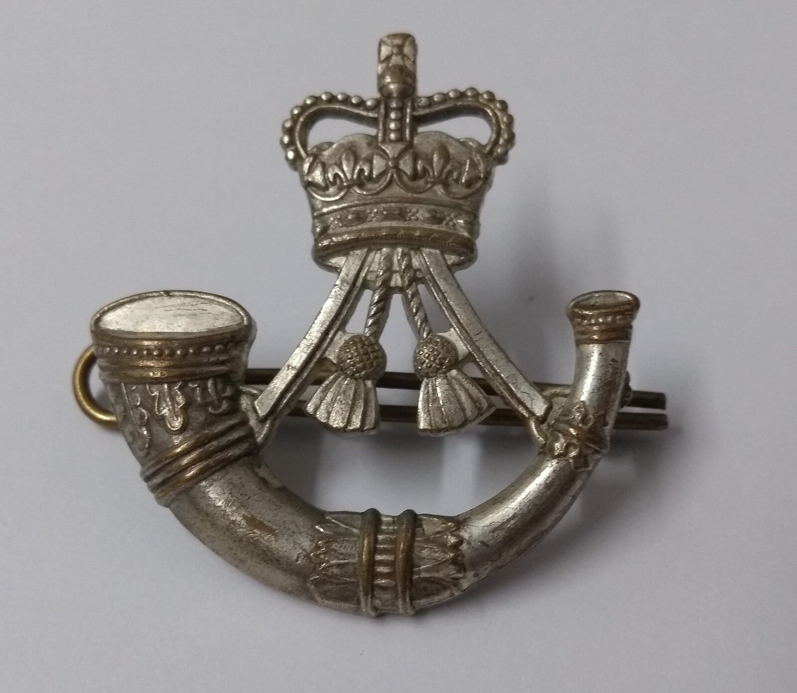 The Rifles Insignia Uniform Dress Hat Badge Genuine British Army Issue With Pin