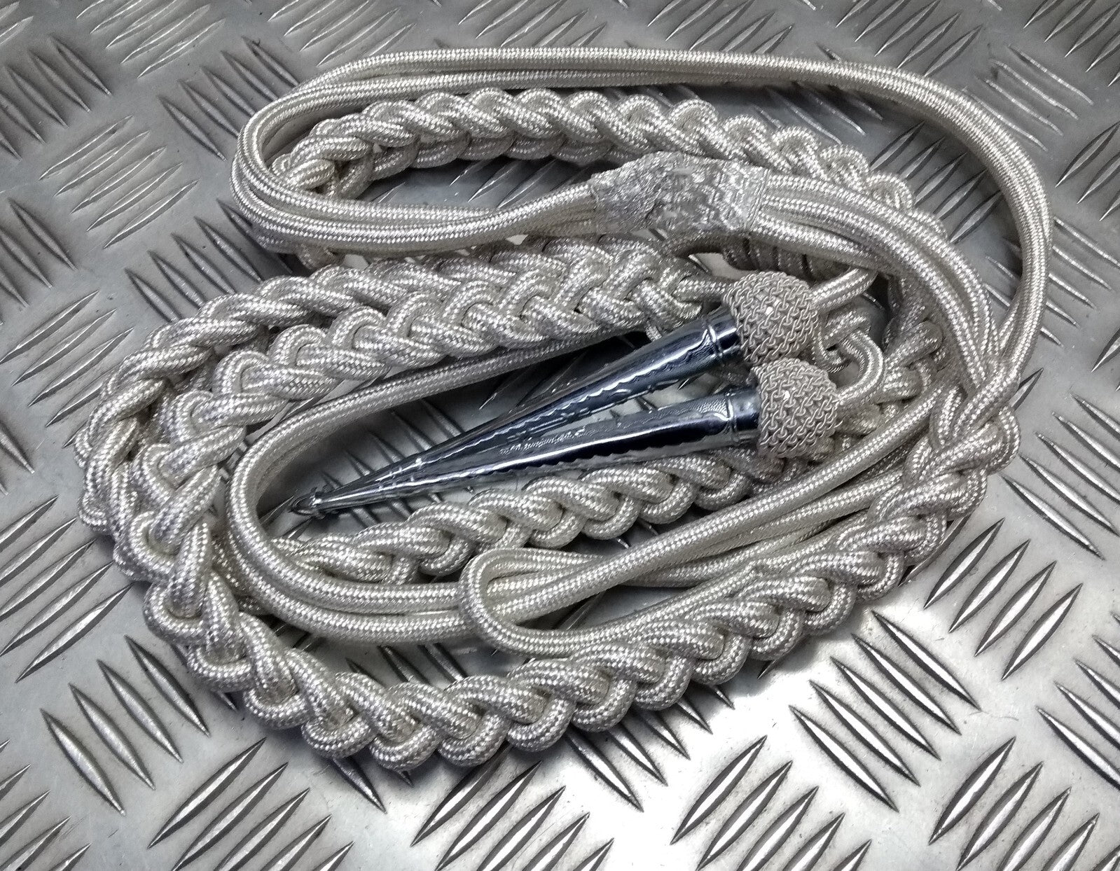Aiguillette Officers Dress Cord For Ceremonial & Parade With Decorative Tip Ends