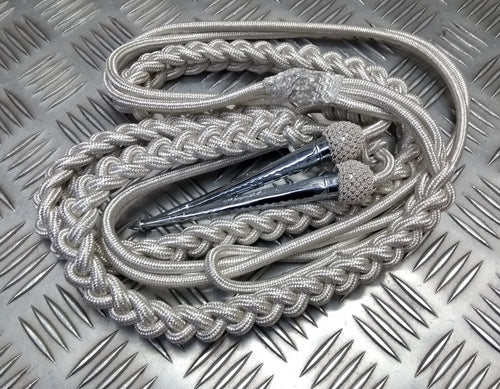 Aiguillette Officers Dress Cord For Ceremonial & Parade With Decorative Tip Ends