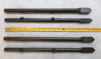 4 Ground Spikes British Army Heavy Duty Fence / Shelter 18 Inch Metal Pole Base