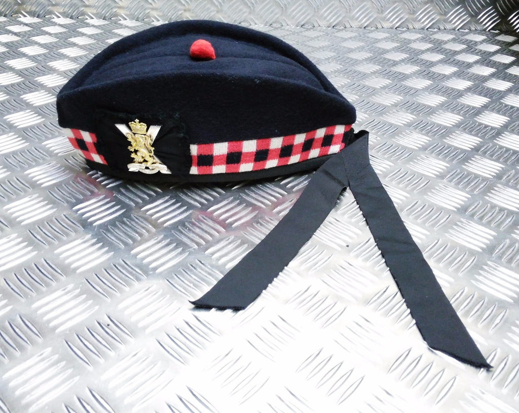 Glengarry Hat Triple Diced Royal Regiment of Scotland British Army Pattern ASST