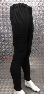Genuine German Army Issue Cold Weather Thermals / Long Johns Over Dyed Black