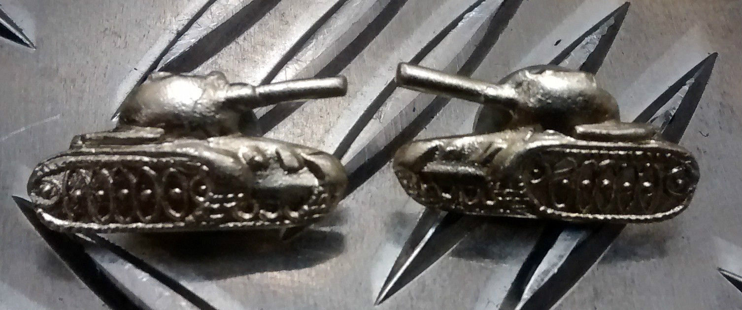 Tank Badges WOT World Of Tanks USSR CCCP Red Army Obsolete - NEW