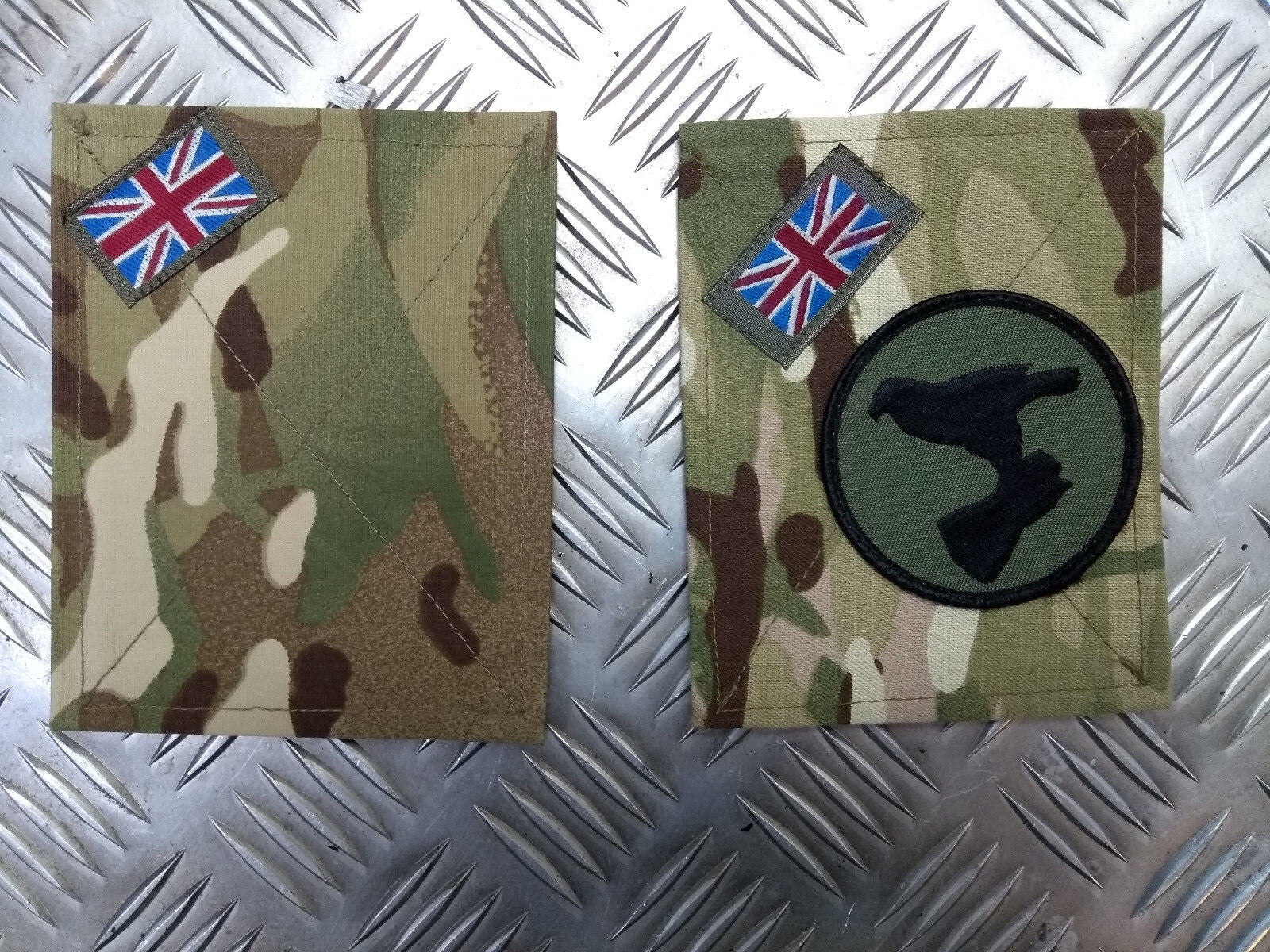 MTP Blanking Patches with RAF Royal Air Force 1 Air Control Centre Radar Unit TRF British Army