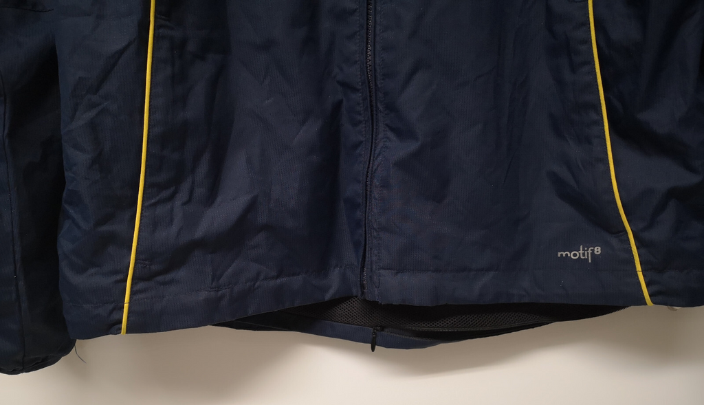 Scotland's Cavalry Blue Yellow Hooded Raincoat/Jacket RSDG Insignia