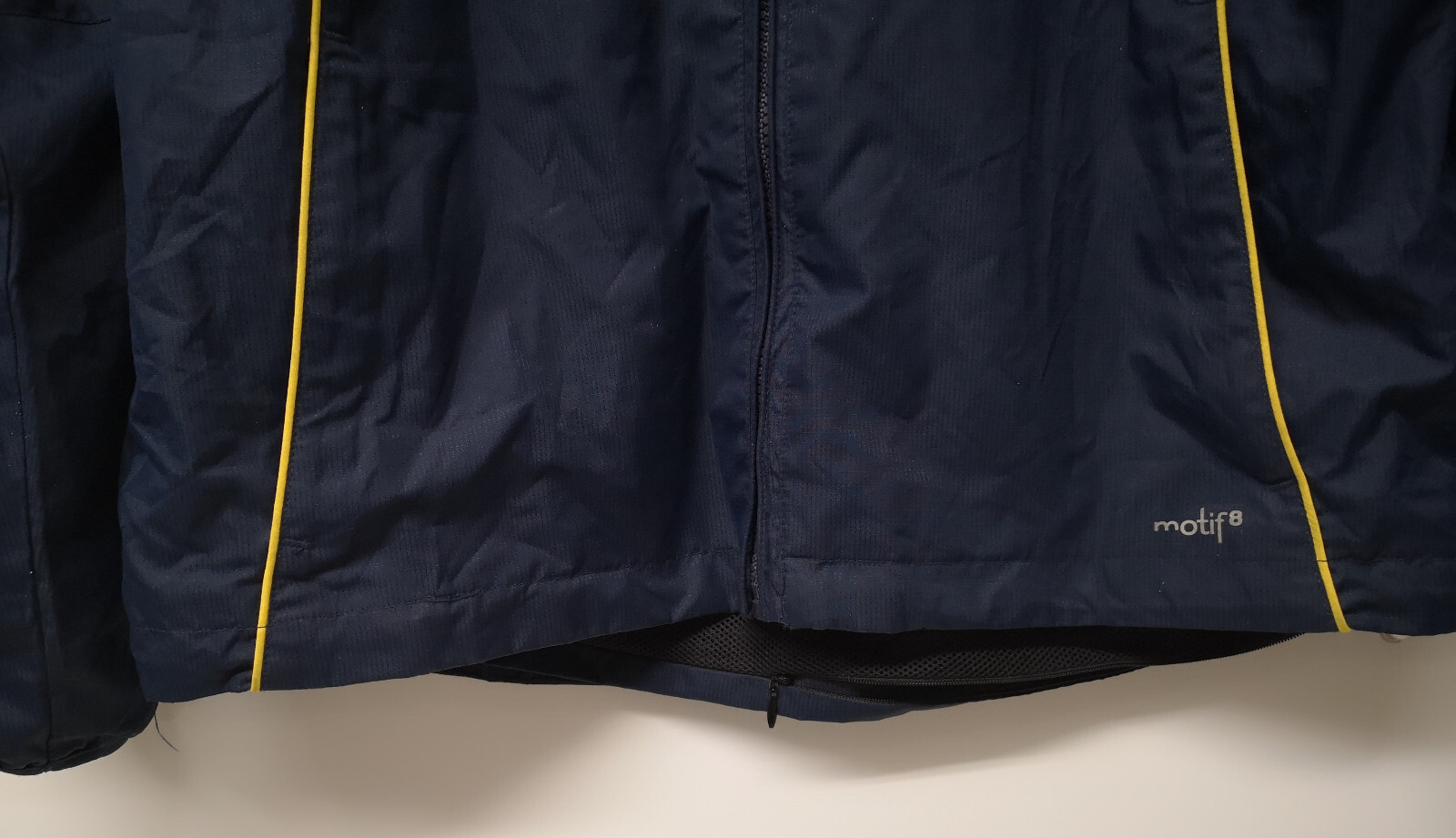 Scotland's Cavalry Blue Yellow Hooded Raincoat/Jacket RSDG Insignia