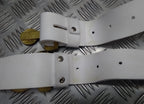 Vintage Air Belt White Pattern & Buckle Incomplete