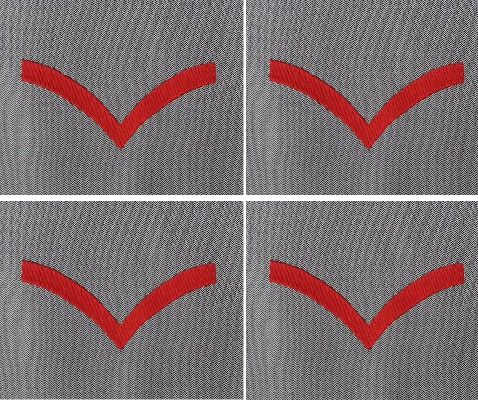 Genuine QARANC Q A Royal Army Nursing Corps Rank Patches L CPL Corporal X4 ASPS422