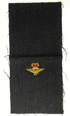 Mess Dress Braided Patch RAF Royal Air Force Unsewn Hand Embroidered Swatch