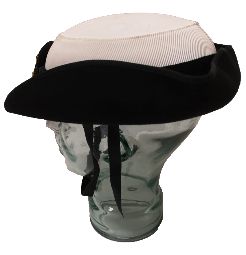 British Royal Navy WRNS Women's Officers / CPO / PO Tricorne Dress Cap/Hat