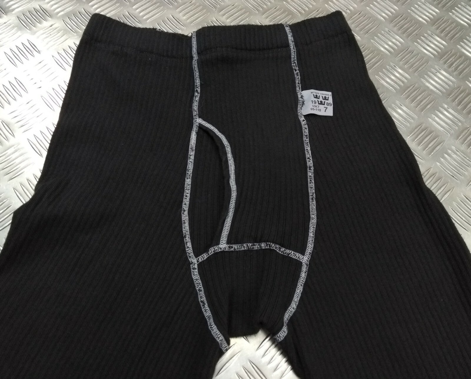 Genuine Swedish Army Cold Weather Thermals Long Johns Elastic Waist Over Dyed