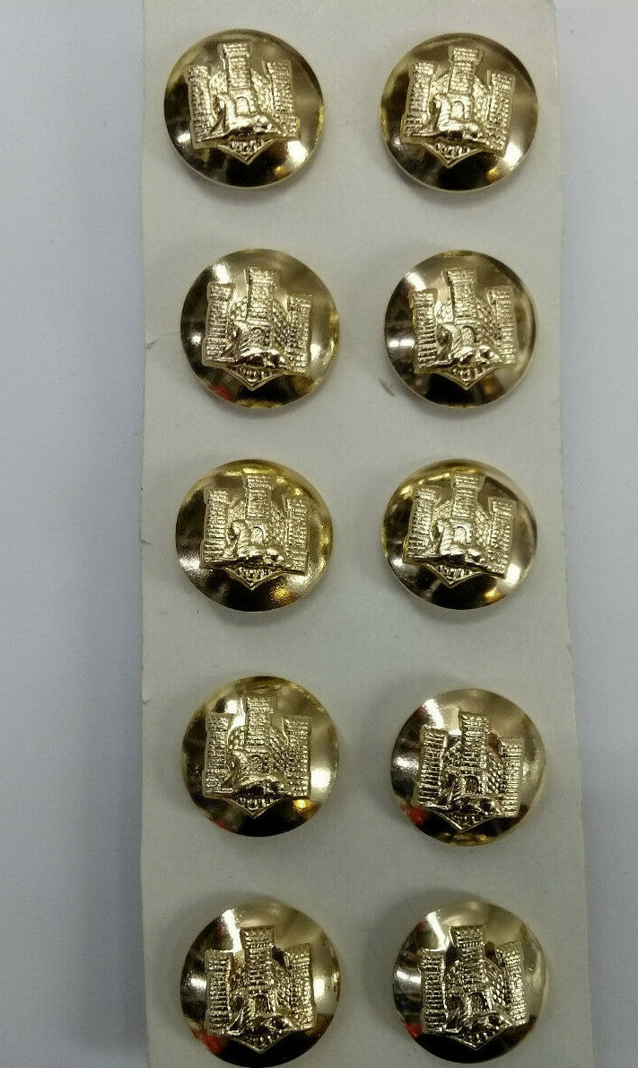 Genuine British Army Issue Devon & Dorset Regiment 30L Anodised Buttons