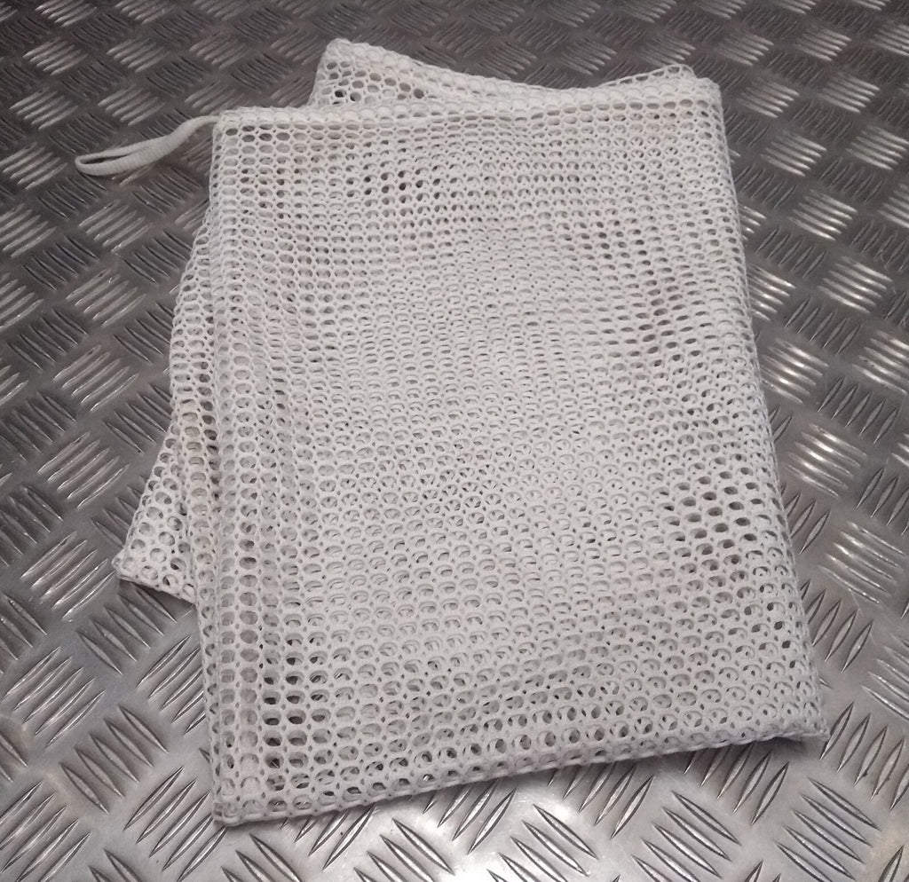 Genuine British Tri-Service White- Off White Mesh Laundry Linen Bag