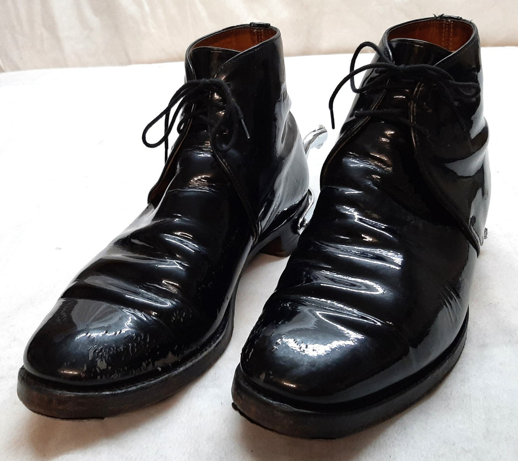 Sanders George Boots Officer Dress Parade With Spurs British Army Dress UK 8