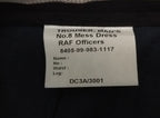 No8 Trousers Tropical Mess Dress RAF Royal Air Force Blue Grey Waist 88cm Long