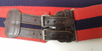 AGC Stable Belt Adjutant Corps with Double Leather Strap up to 39"