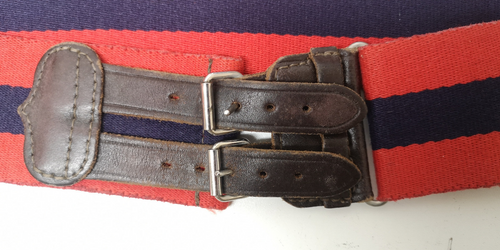 AGC Stable Belt Adjutant Corps with Double Leather Strap up to 39"