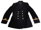 No1C Naval Jacket Diagonal Serge RN Sub Lt Curls 100cm Long