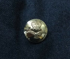 RAF Royal Air Force Vintage Mess Jacket Airforce Blue Grey AKROTIRI Cyprus With Arm Badge Faulty