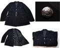 Old Bill Vintage Uniform Jacket Kings Crown 4 Pocket Scottish Pattern With Belt