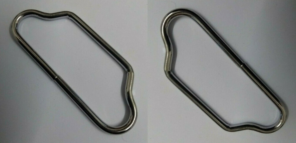 Genuine British SD Issue Chrome Parade Belt Buckle Retainter / Latch / Clasps X2