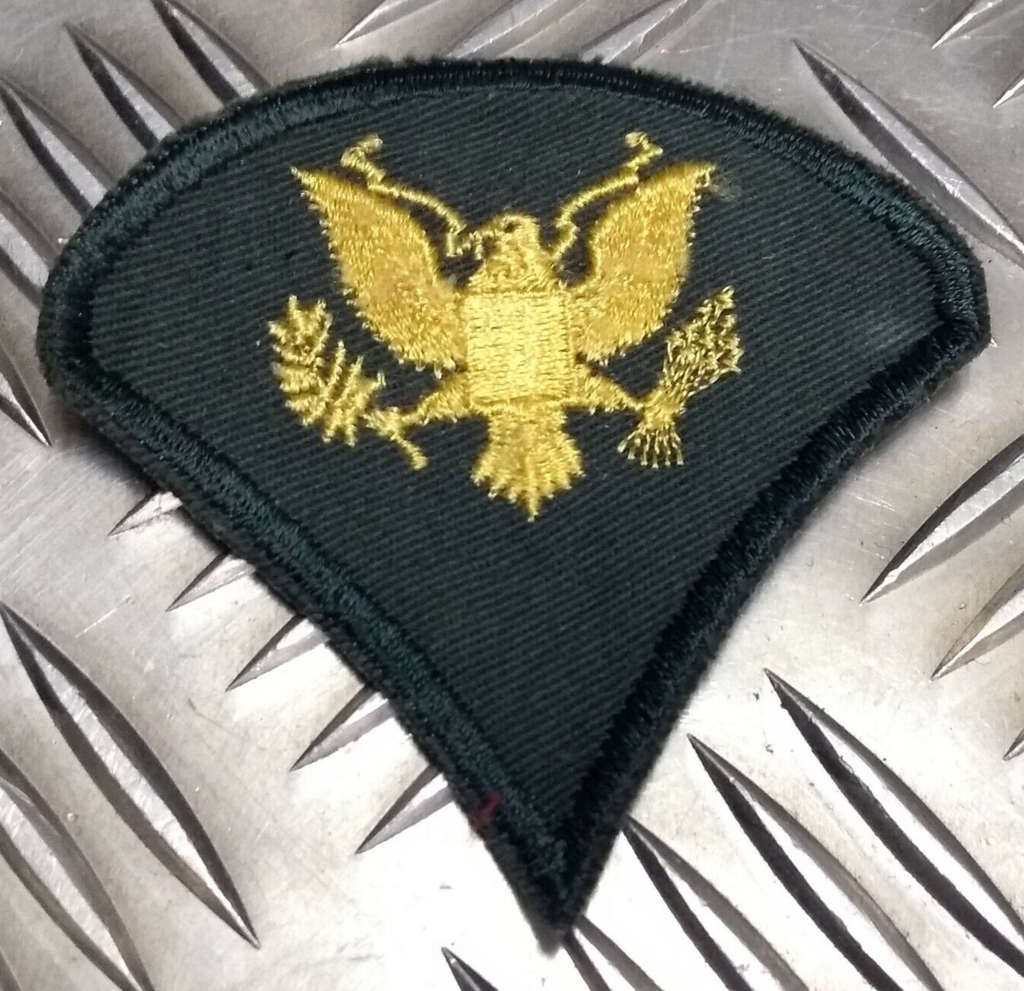 Genuine U.S ISS Specialist 4 Braided Eagle Patch Qualification