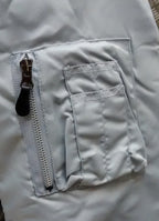 MA1 US Military Style Bomber Jacket Silver - NEW