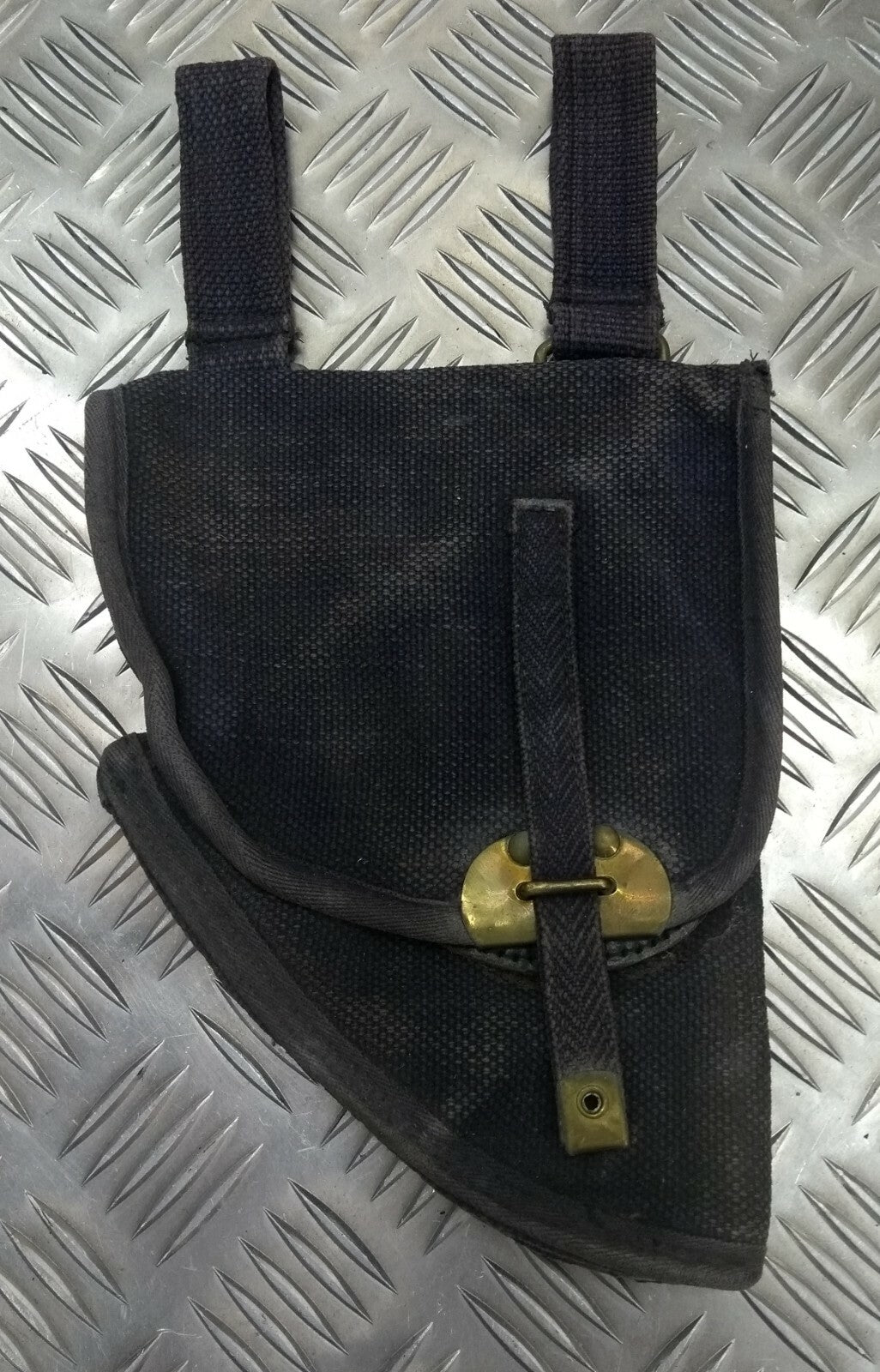 Genuine Vintage Like World War 2 Pattern Canvas Holster Browning GP35 Hi-Power