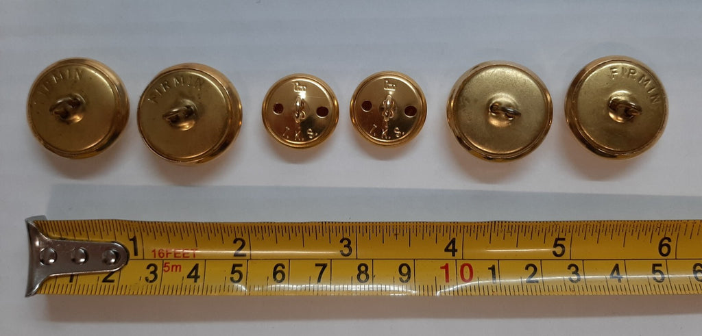 HAC Army Buttons British The Honourable Artillery Company 4 Large 2 Medium