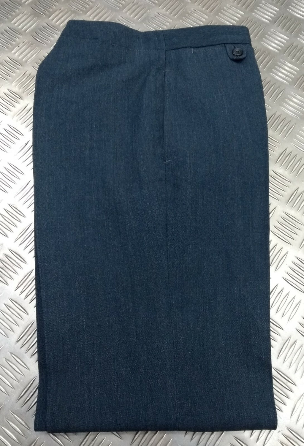 Vintage Trousers Airforce Dress Old Pattern Air Force Blue Grey Colour Waist 28"