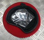 Scarlet Red Beret Service Dress Hobson of London Mil-Spec Lined Wool Old Stock
