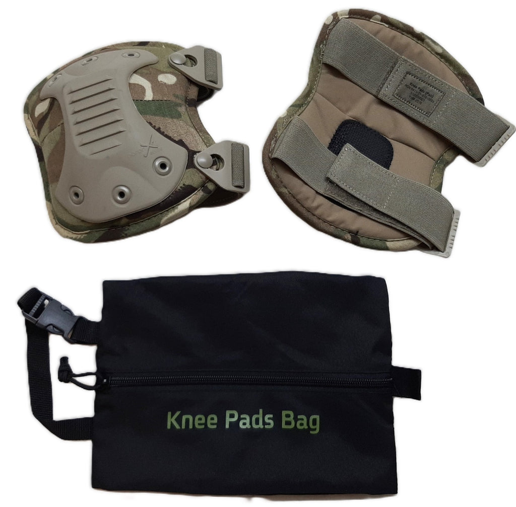 Virtus Knee Pads British Army & Royal Marines MTP Camo Proxon Airsoft Paintball