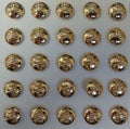 Genuine British Army Issue Queens Royal Lancers 17/21st QRL Buttons x25 ASBT122