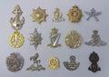 British / Other Metal Hat / Cap / Collar Badges Assorted Faulty