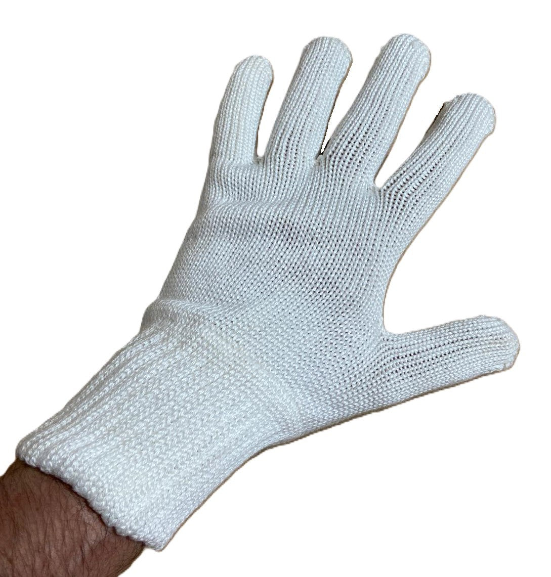 Knitted Officers Gloves Mercerised Cotton Household Cavalry & Guards Division L