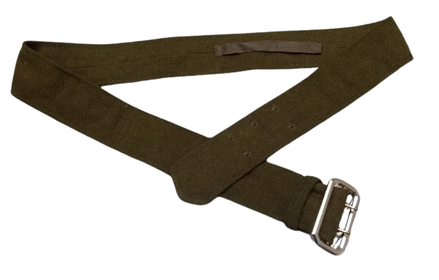 Vintage No2 Belt Cloth Number 2 for Khaki Dress Jacket