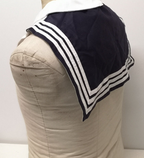 Dutch Navy White Seamans Sailors Collar Cotton Polyester